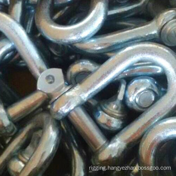 Rigging Hardware European Type Large Screw Pin Dee Shackle